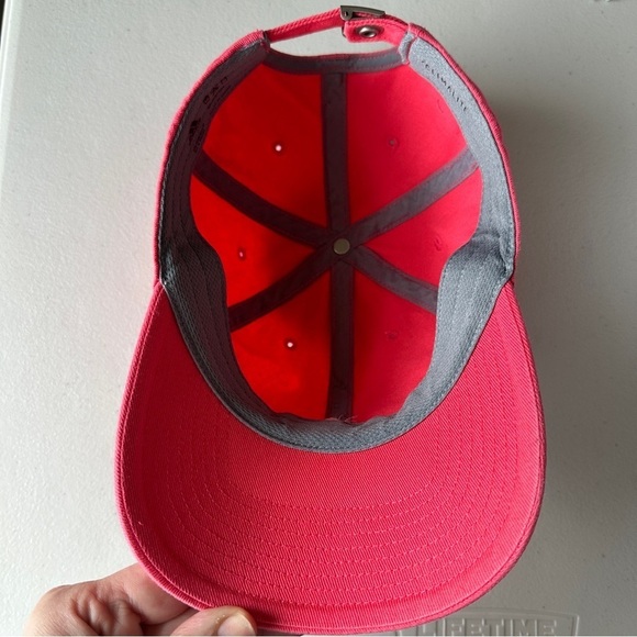 Adidas Originals Women's Relaxed Strapback Hat in Pink One Size - Picture 2 of 6